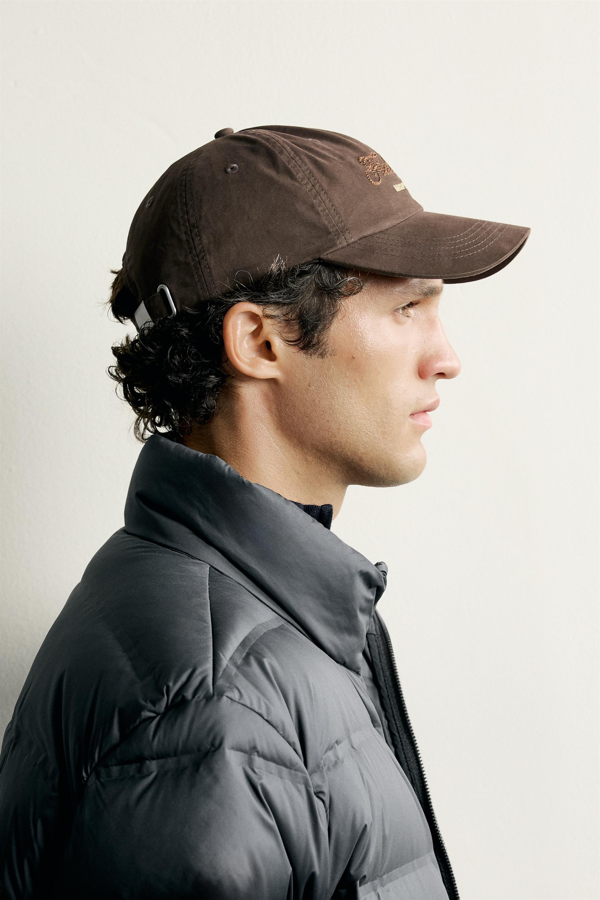 WASHED EMBROIDERED CAP